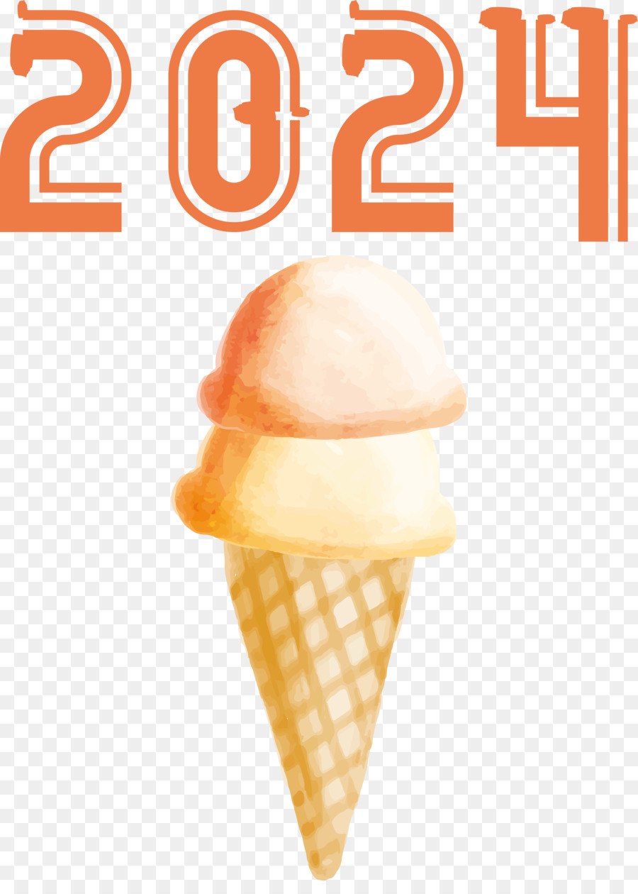 Cono De Helado，Helado PNG