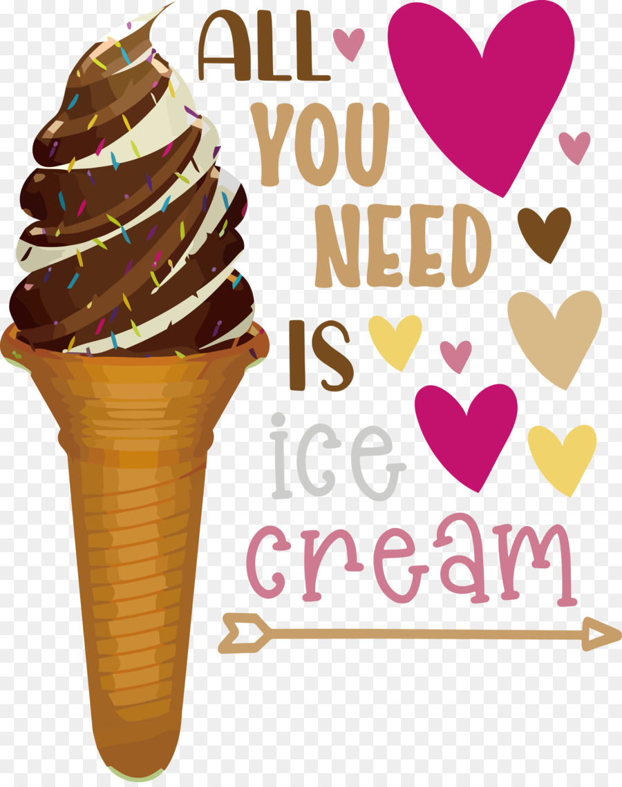 Helado，Cono PNG