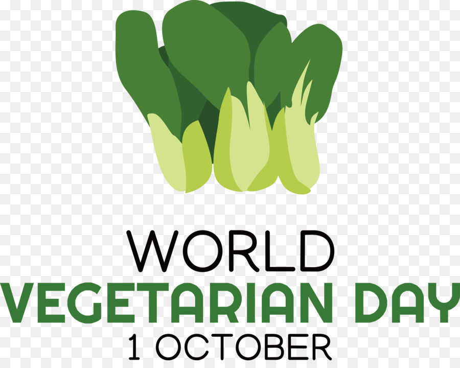 Día Mundial Del Vegetariano，1 De Octubre PNG