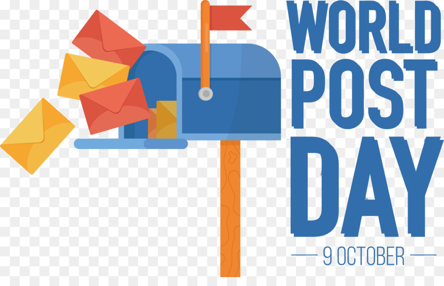 Mundo Post Del Día，Cartel Del Día Mundial Del Correo PNG