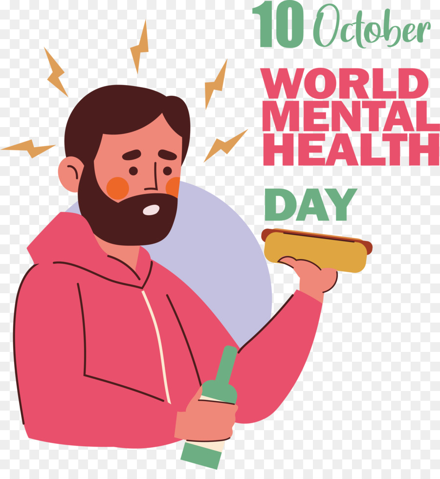 Mundial De La Salud Mental Día，La Salud Mental PNG