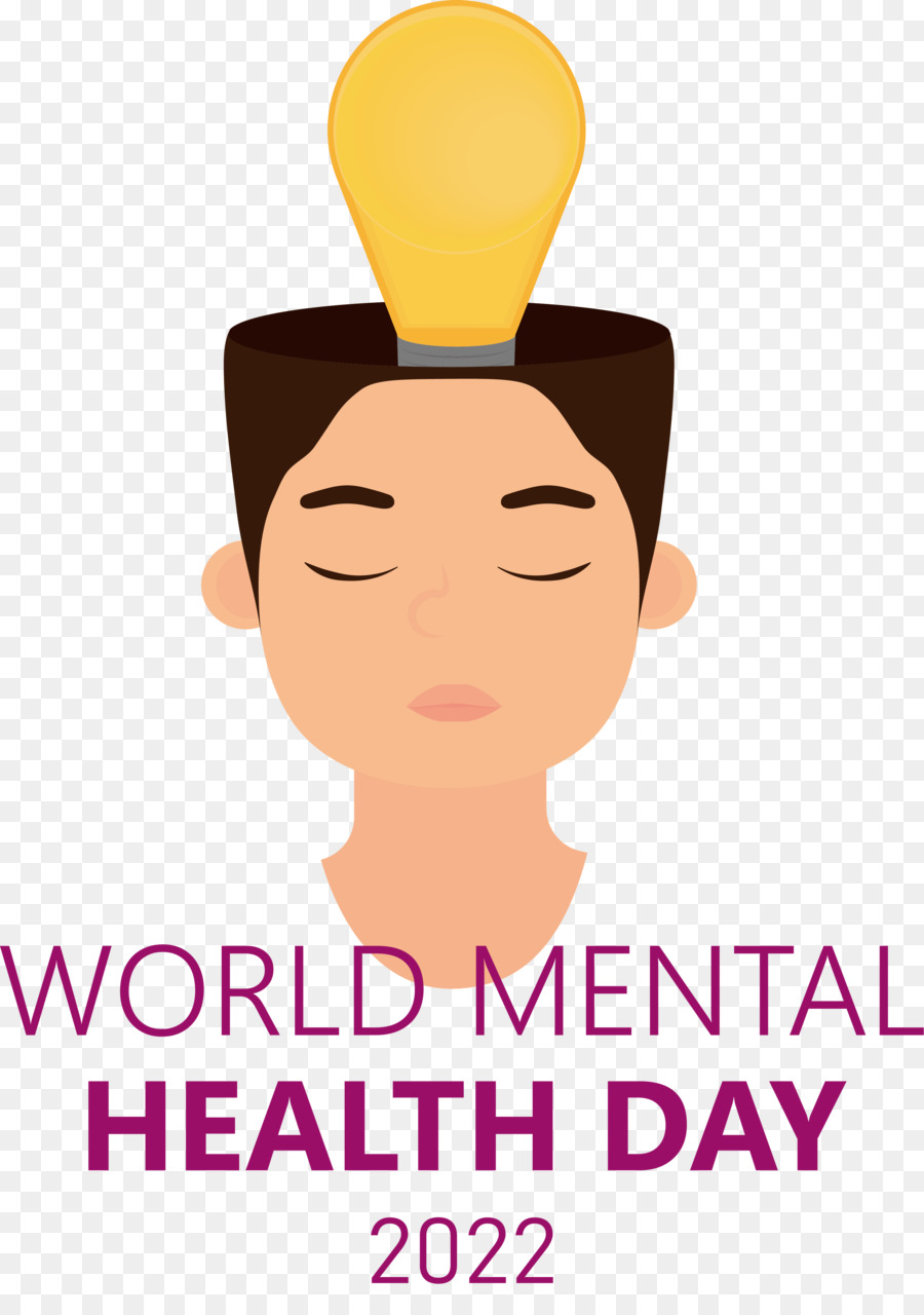 Día Mundial Mental Saludable，Salud Mental PNG