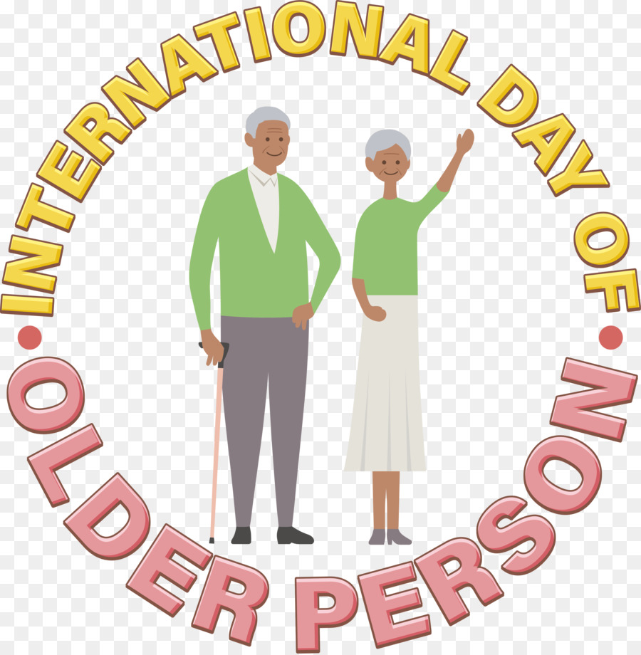 Día Internacional De La Persona Mayor，Día Internacional De Personas Mayores PNG