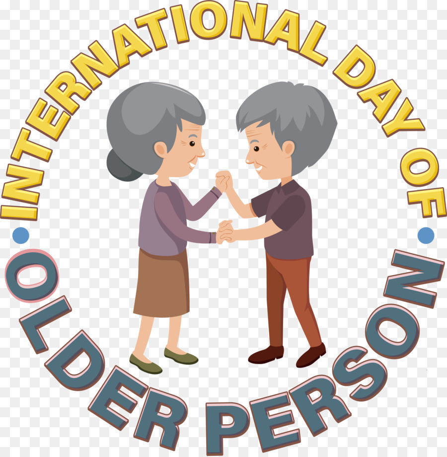 Día Internacional De La Persona Mayor，Día Internacional De Personas Mayores PNG