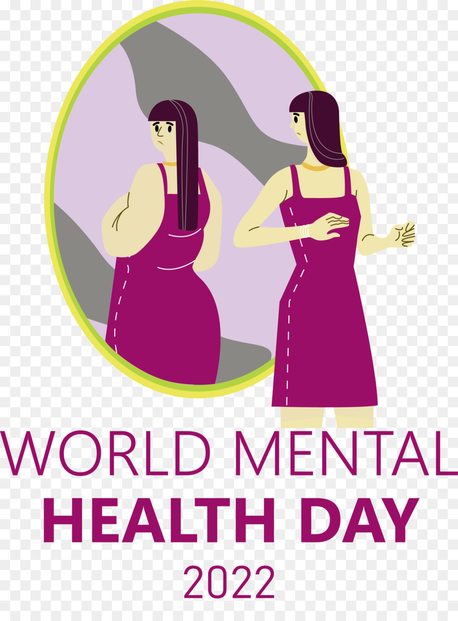 Día Mundial Mental Saludable，Salud Mental PNG