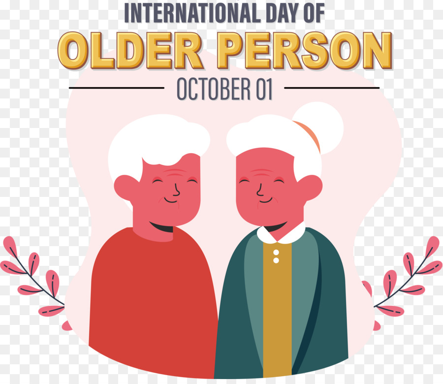 Día Internacional De Personas Mayores，Día De La Abuela PNG