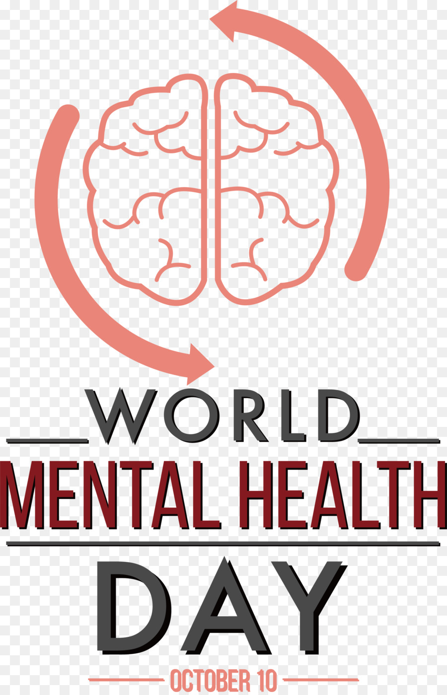 Mundial De La Salud Mental Día，Mental PNG