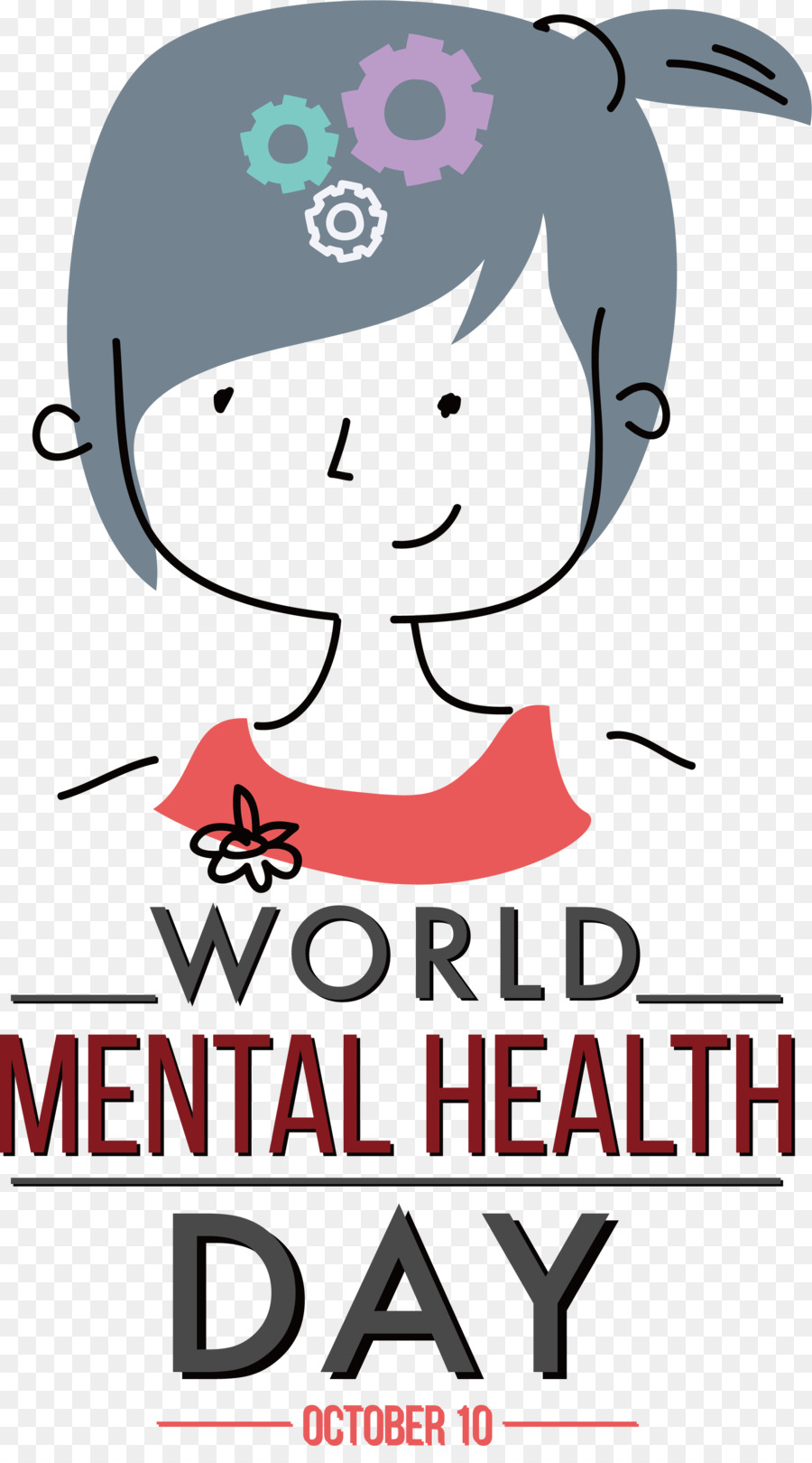 Mundial De La Salud Mental Día，Mental PNG