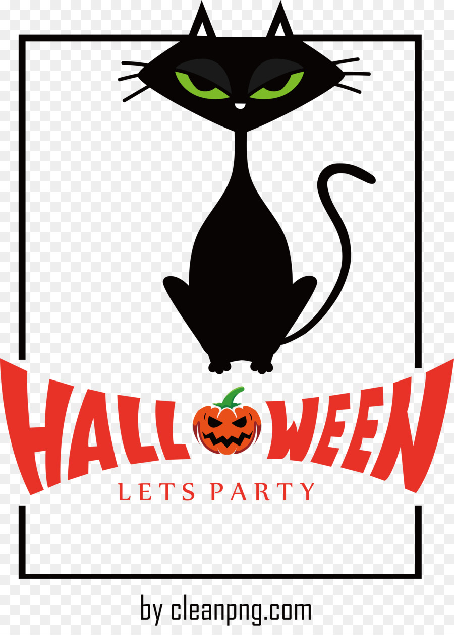 Halloween，Gato PNG