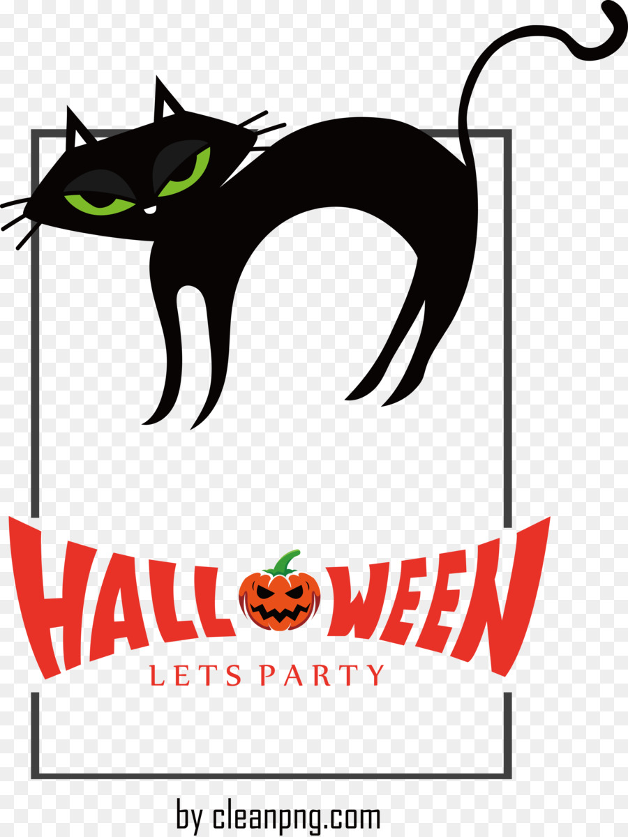 Halloween，Gato PNG