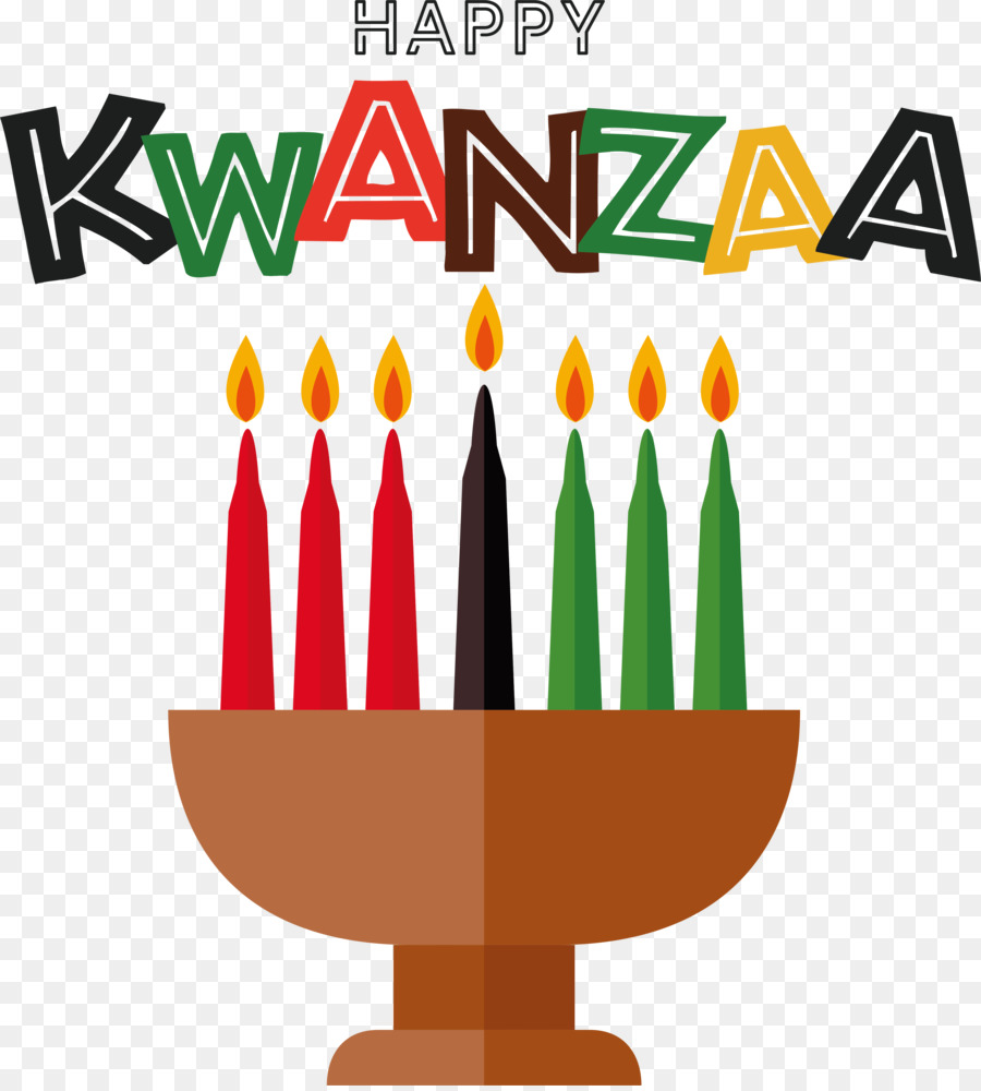 Kwanzaa，Velas Kwanzaa PNG