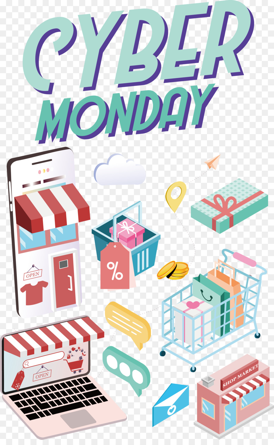 El Cyber Monday，Ventas PNG