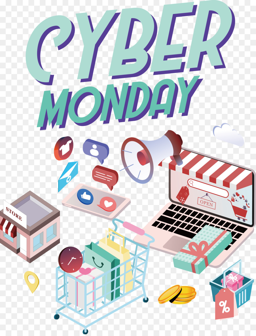 El Cyber Monday，Ventas PNG