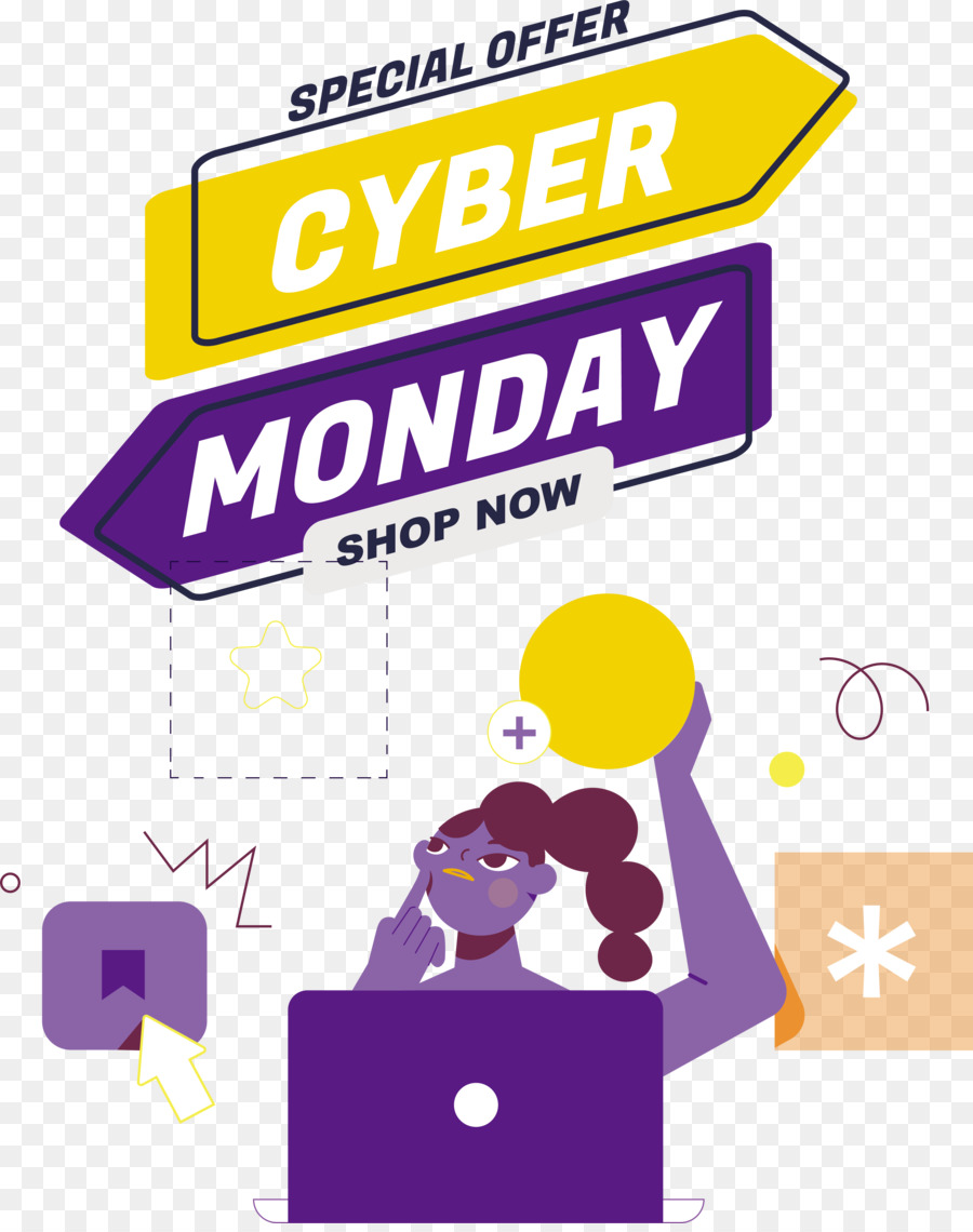 El Cyber Monday，Compre Ahora PNG