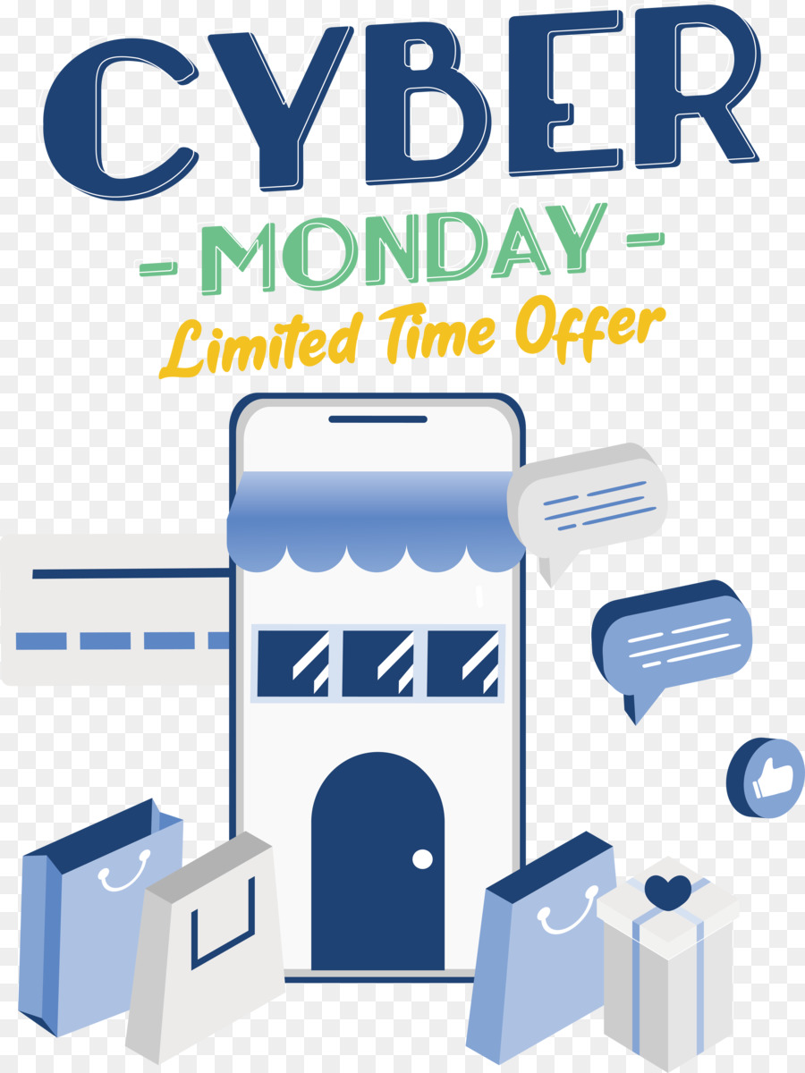 El Cyber Monday，Oferta Por Tiempo Limitado PNG