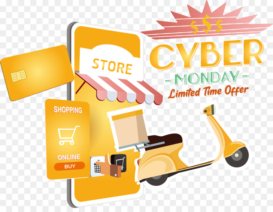 El Cyber Monday，Oferta Por Tiempo Limitado PNG