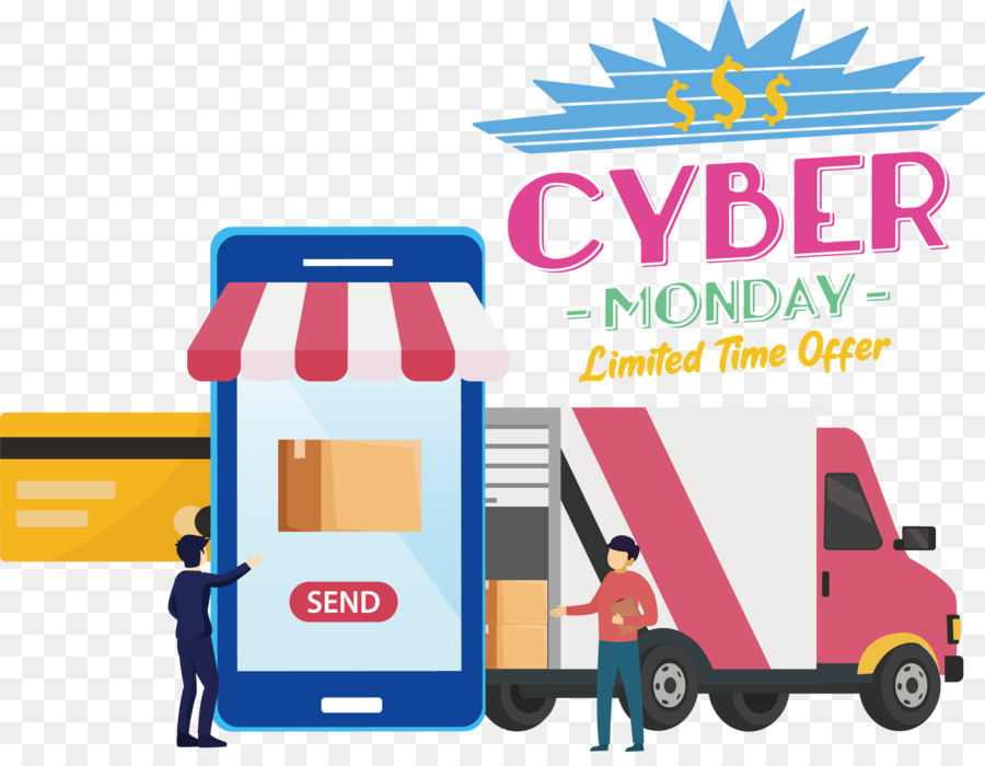 El Cyber Monday，Oferta Por Tiempo Limitado PNG