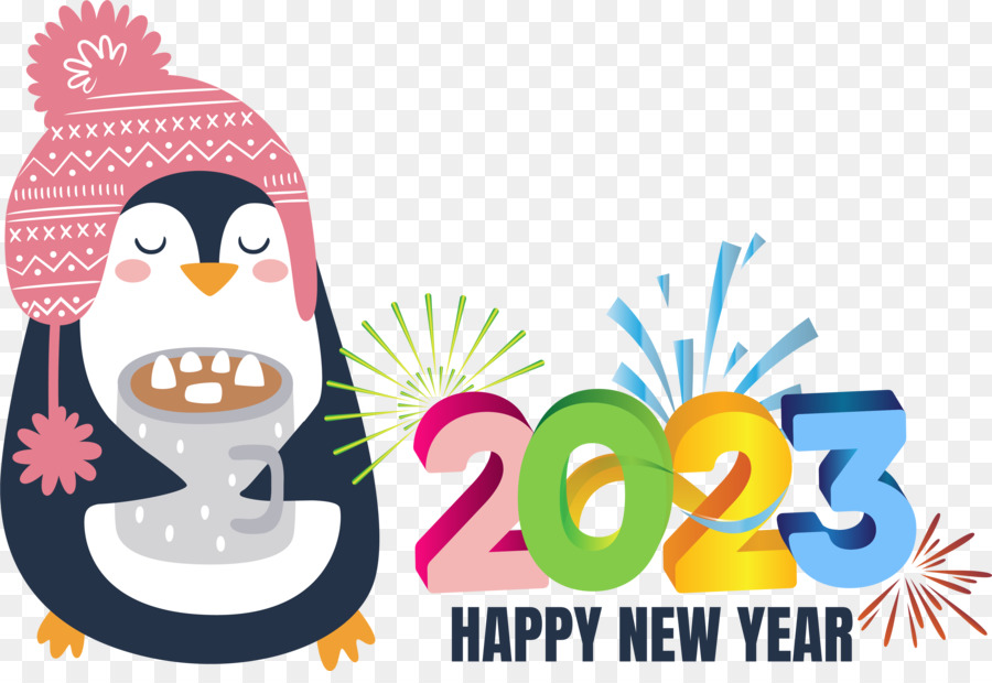 Feliz Año Nuevo，2023 Año Nuevo PNG