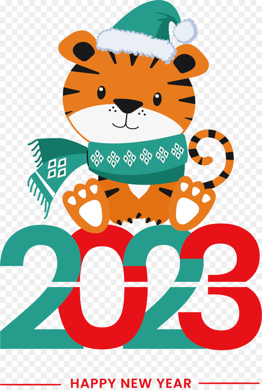 Año Nuevo 2023， PNG