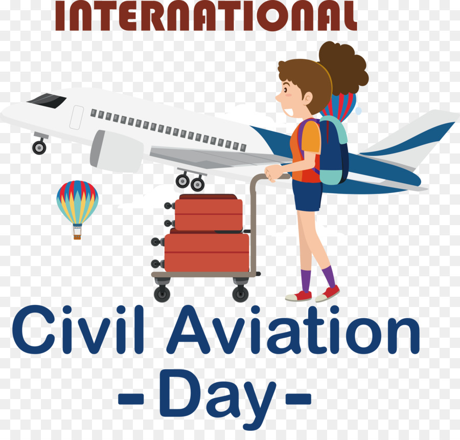 De Aviación Civil Internacional Día， PNG