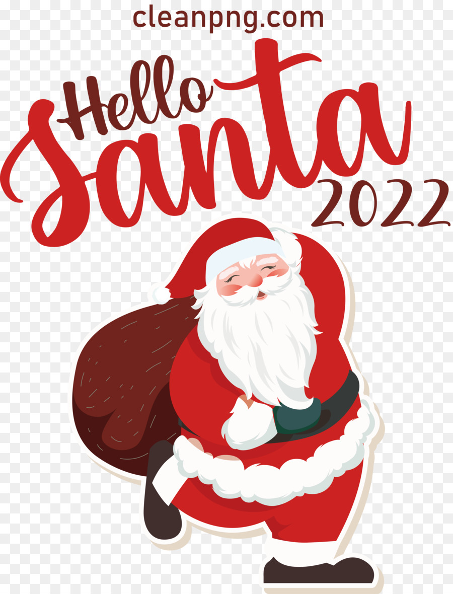 Papá Noel，Feliz Navidad PNG