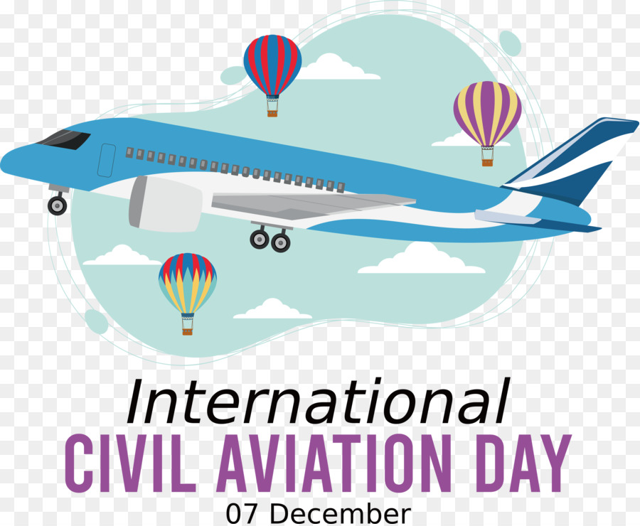 De Aviación Civil Internacional Día， PNG