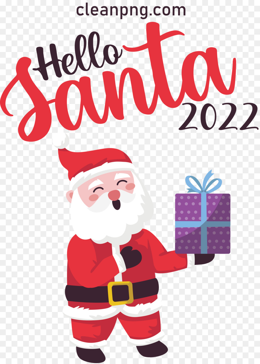 Papá Noel，Feliz Navidad PNG