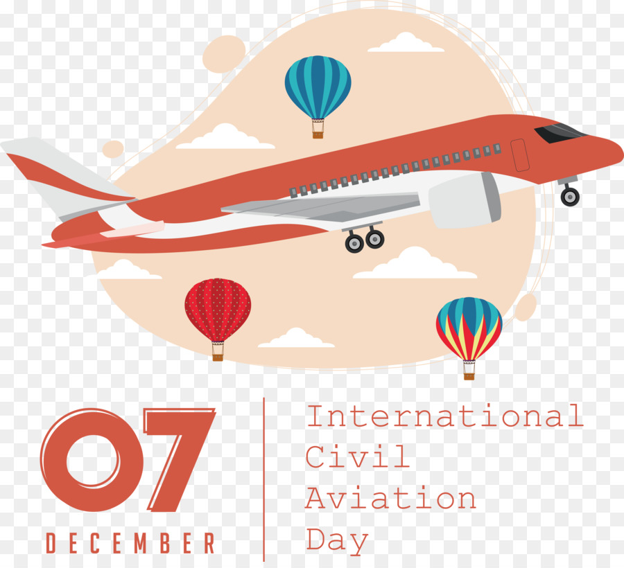 De Aviación Civil Internacional Día， PNG