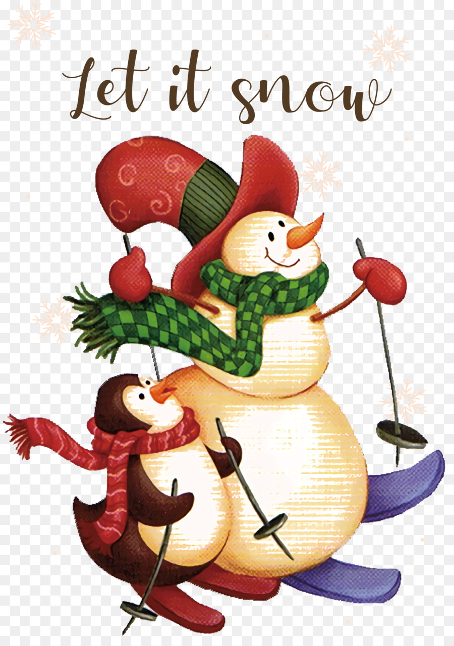 Invierno，Let It Snow PNG