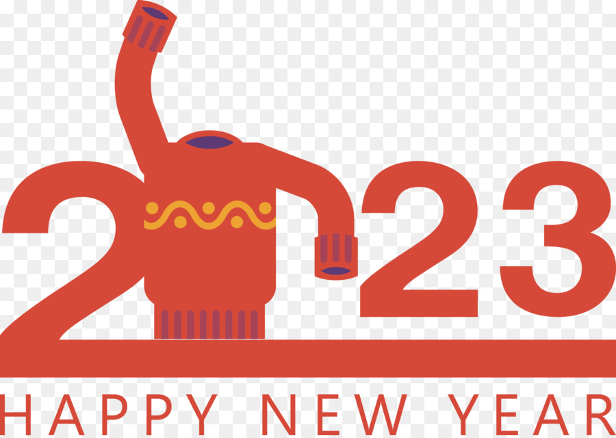 2023 Año Nuevo，2023 Feliz Año Nuevo PNG