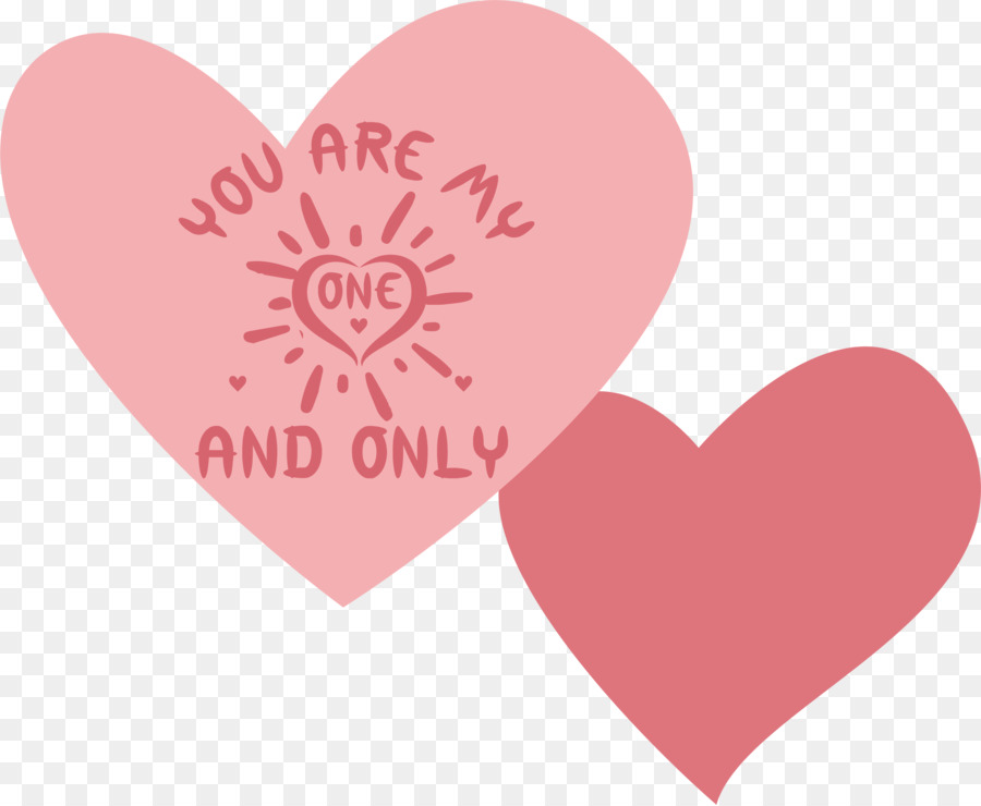 Usted Es El único，Día De San Valentín PNG