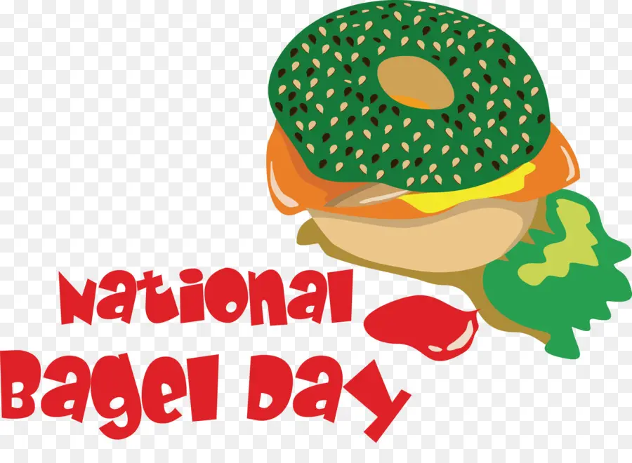 Día Nacional De Bagel，Día De Bagel PNG