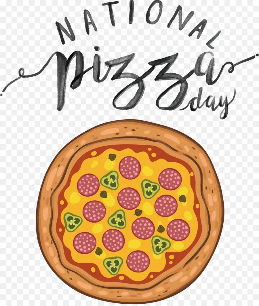 Día Nacional De La Pizza，Pizza Del Día PNG