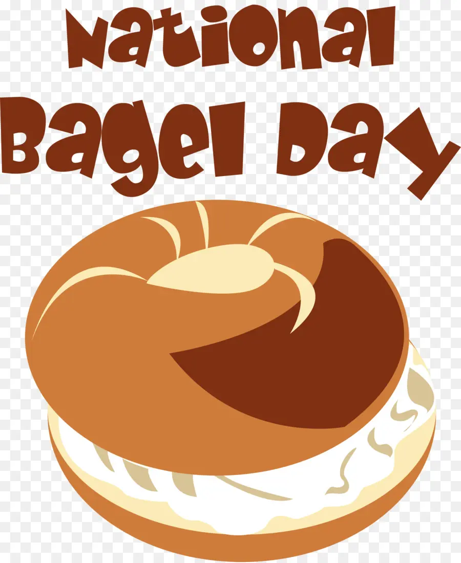 Día Nacional De Bagel，Día De Bagel PNG