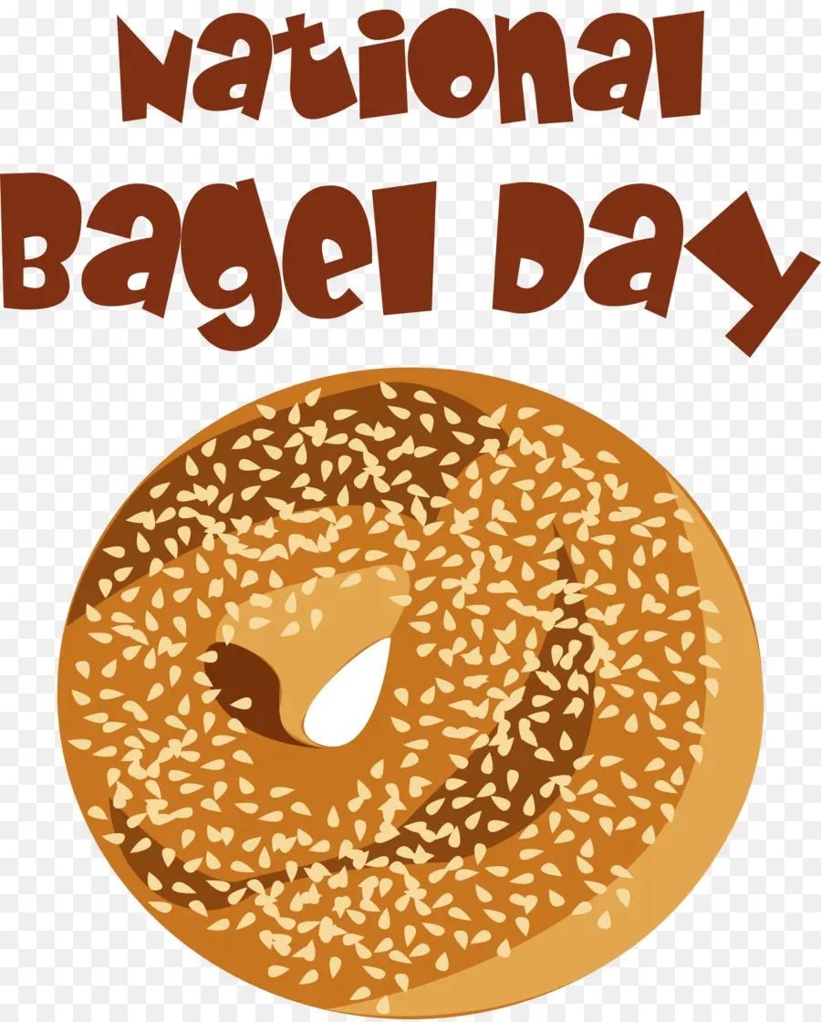 Día Nacional De Bagel，Día De Bagel PNG