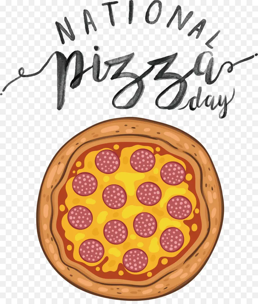 Día Nacional De La Pizza，Pizza Del Día PNG