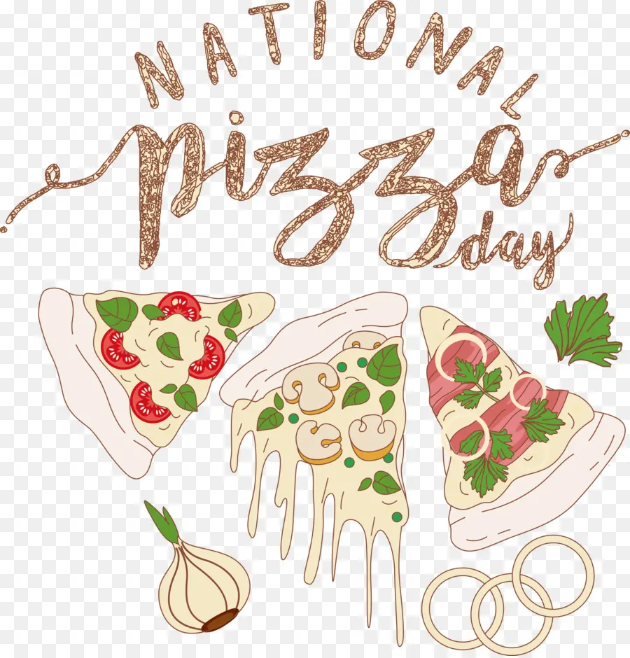 Día Nacional De La Pizza，Pizza Del Día PNG