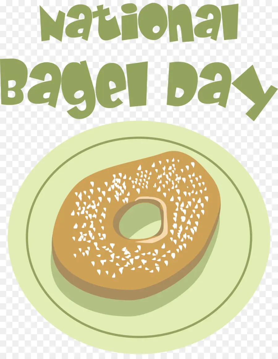 Día Nacional De Bagel，Día De Bagel PNG