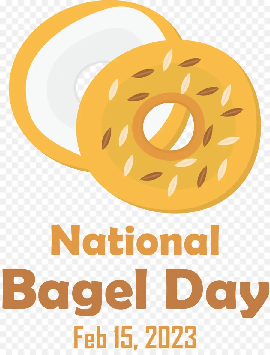 Día Nacional De Bagel，Día De Bagel PNG