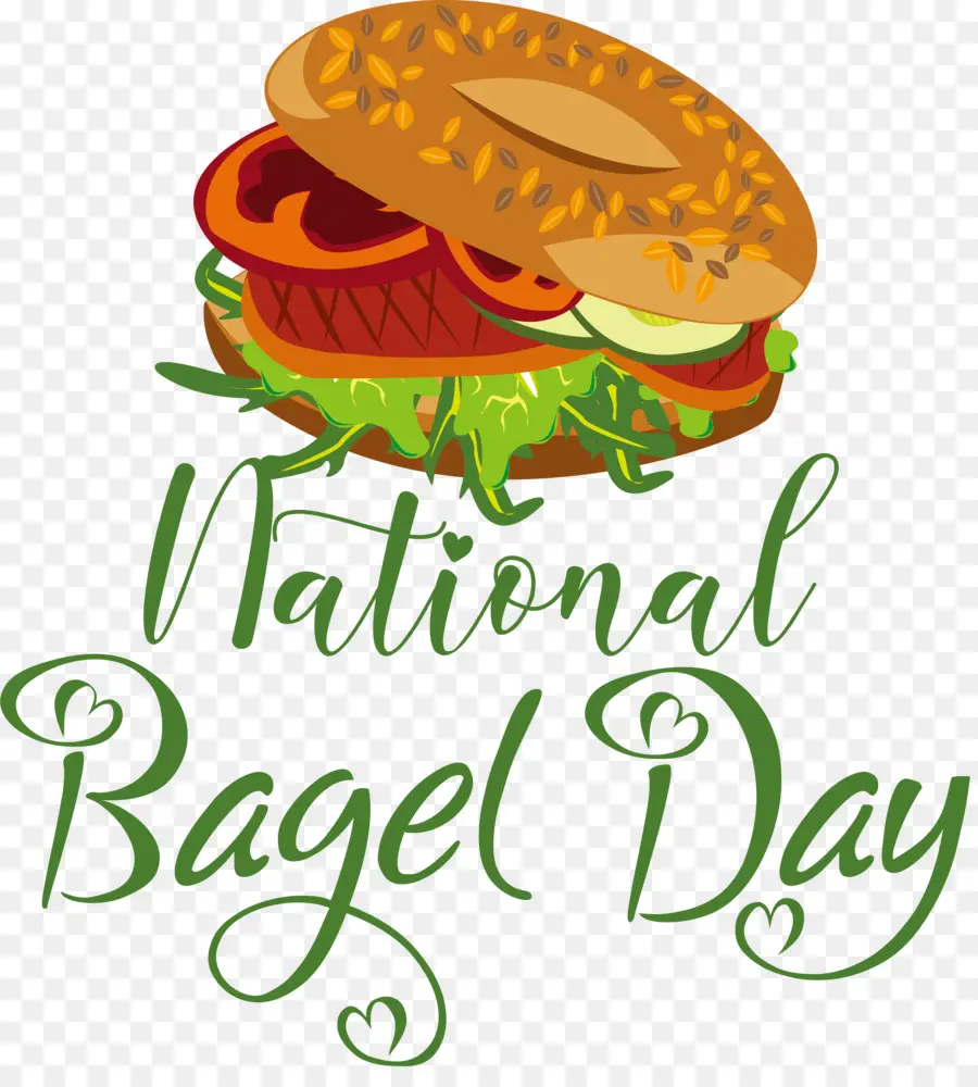 Día Nacional De Bagel，Día De Bagel PNG