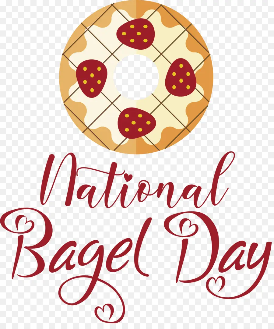 Día Nacional Del Bagel，Rosquilla PNG