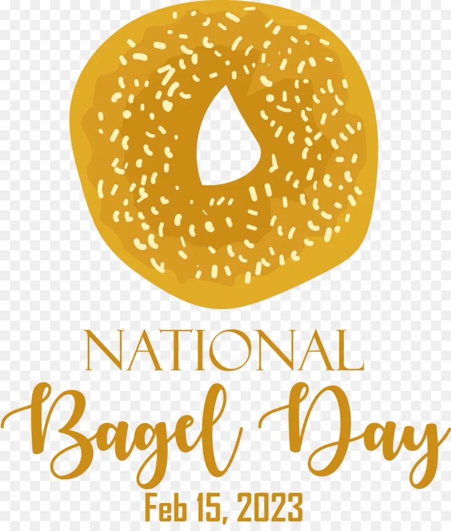 Día Nacional De Bagel，Día De Bagel PNG