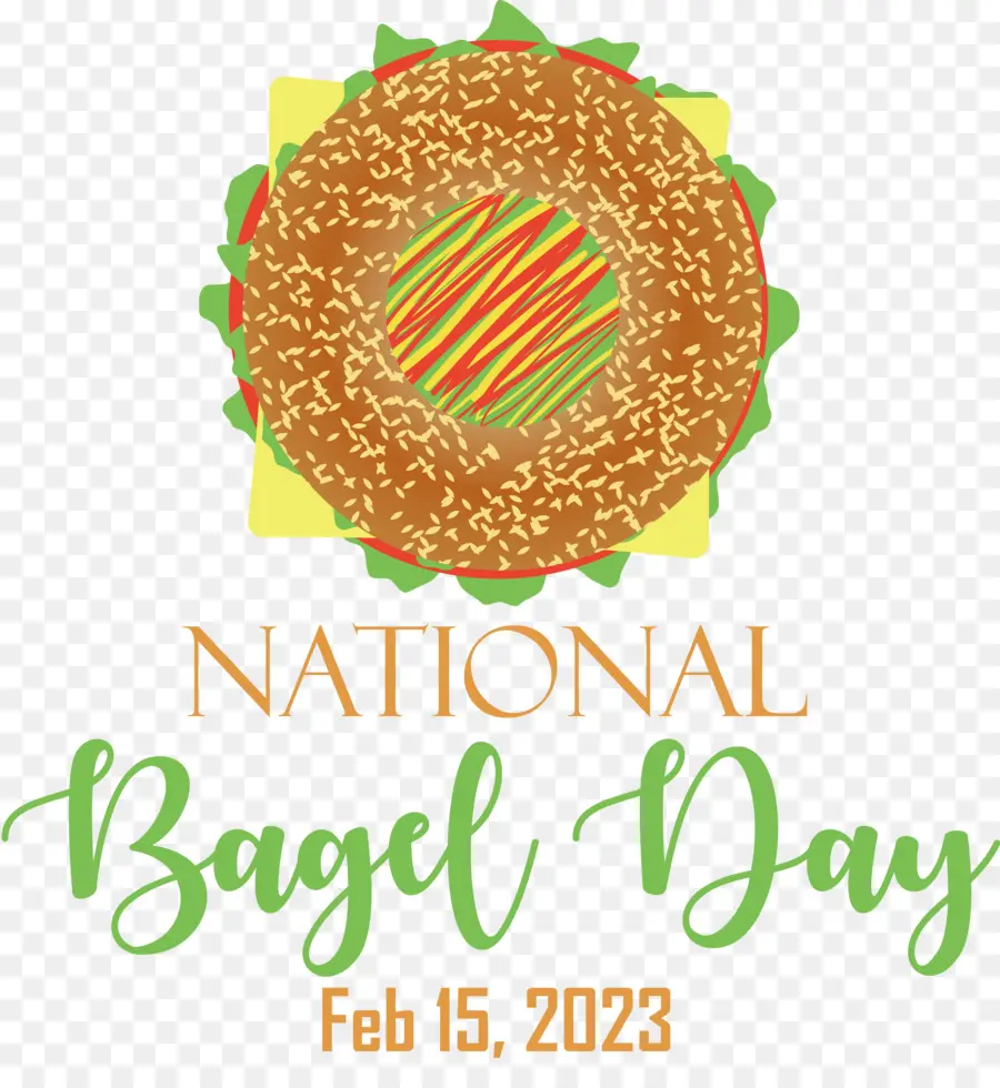 Día Nacional De Bagel，Día De Bagel PNG