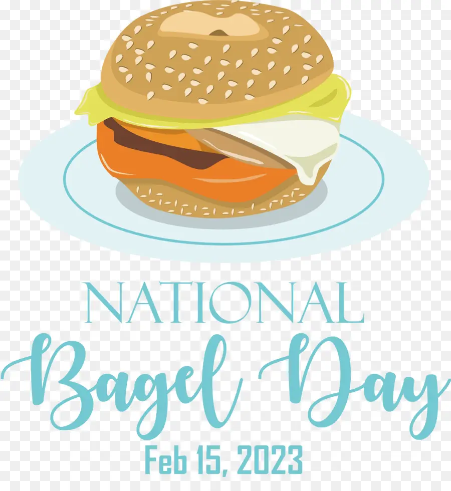 Día Nacional De Bagel，Día De Bagel PNG