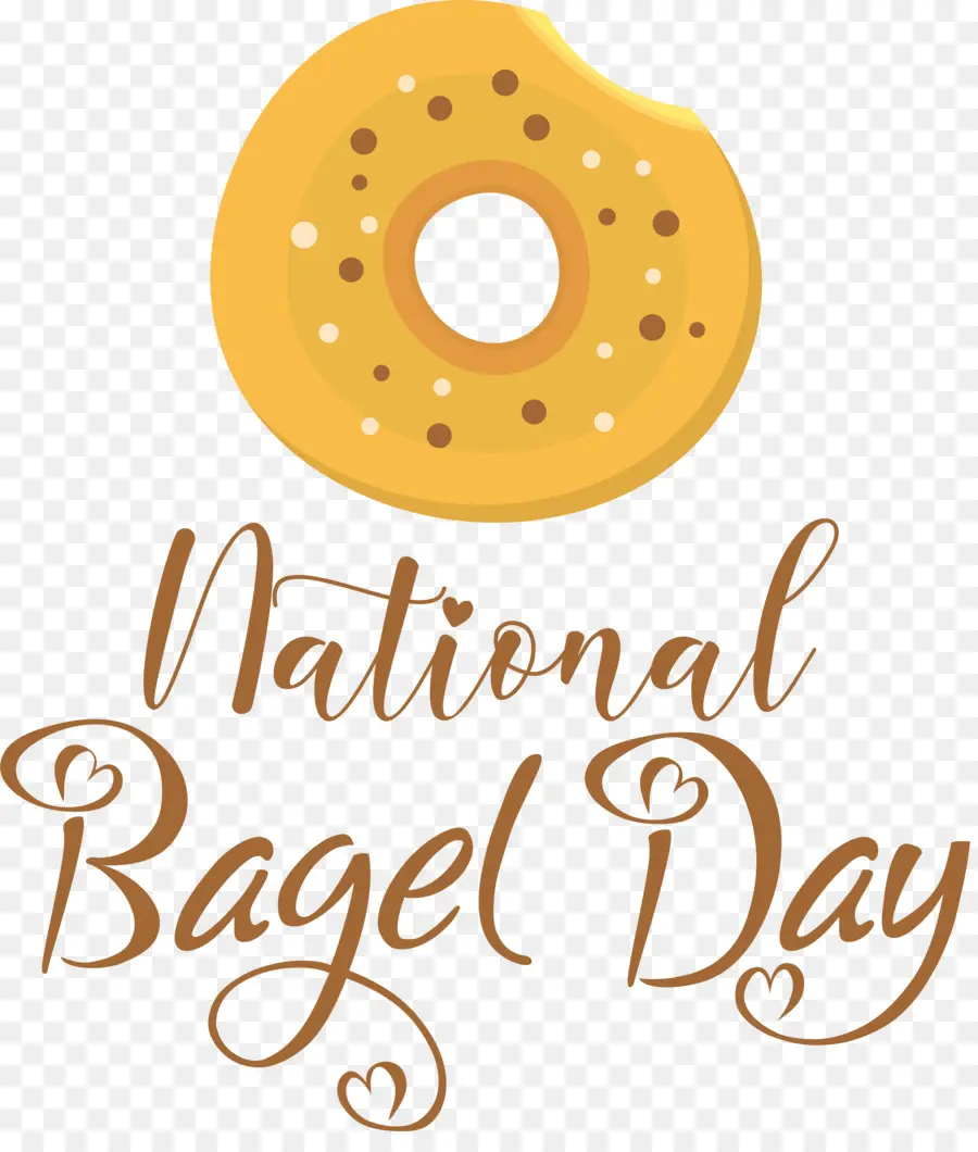 Día Nacional De Bagel，Día De Bagel PNG