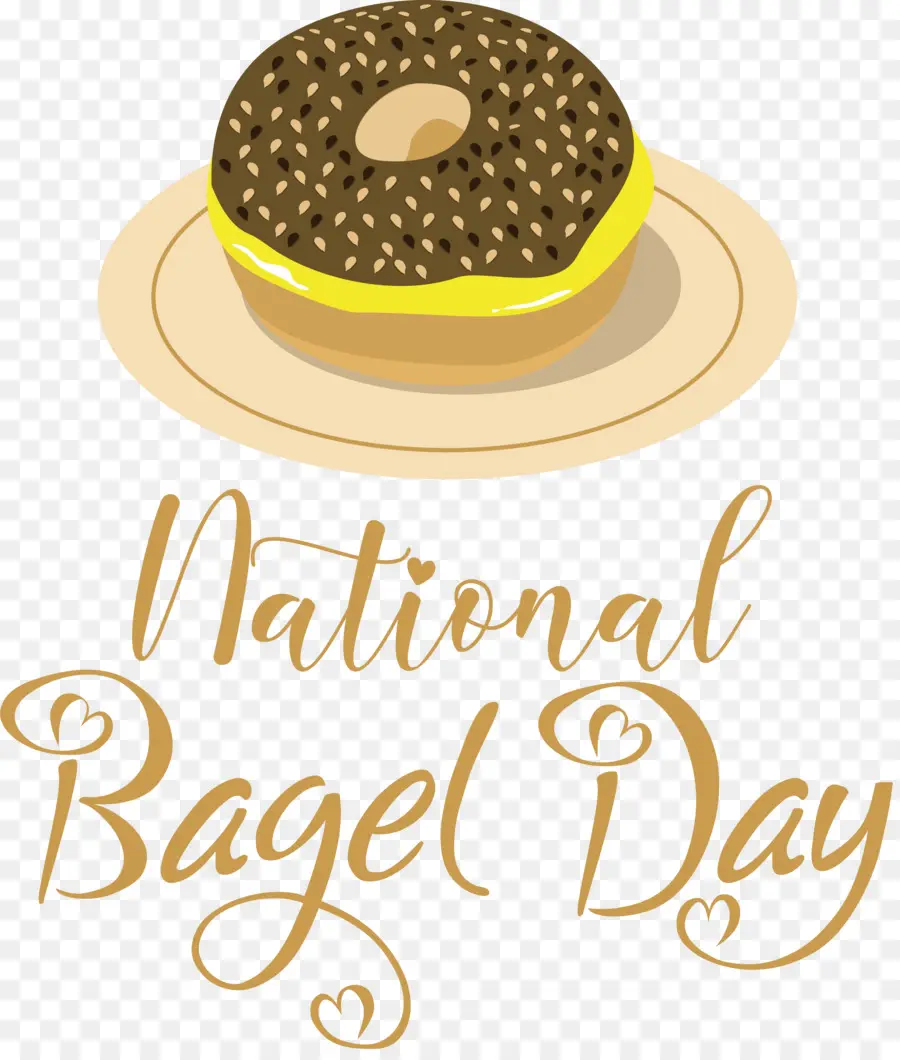 Día Nacional De Bagel，Día De Bagel PNG