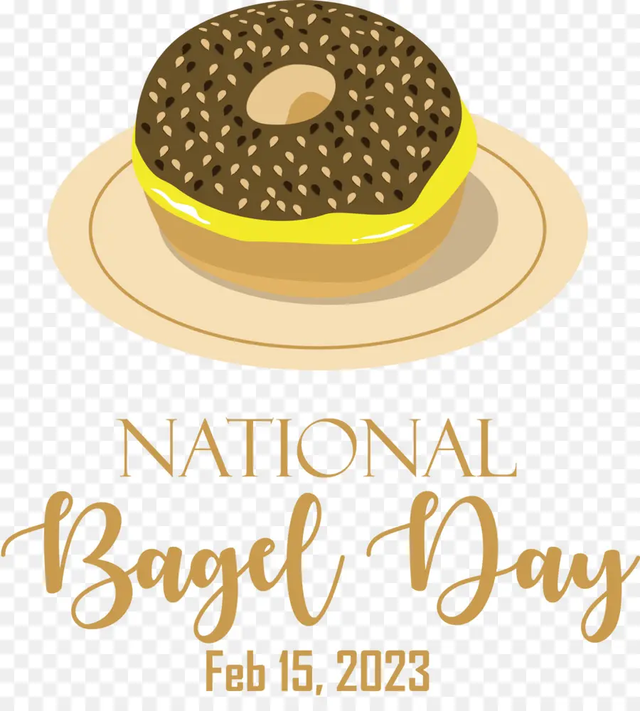 Día Nacional De Bagel，Día De Bagel PNG