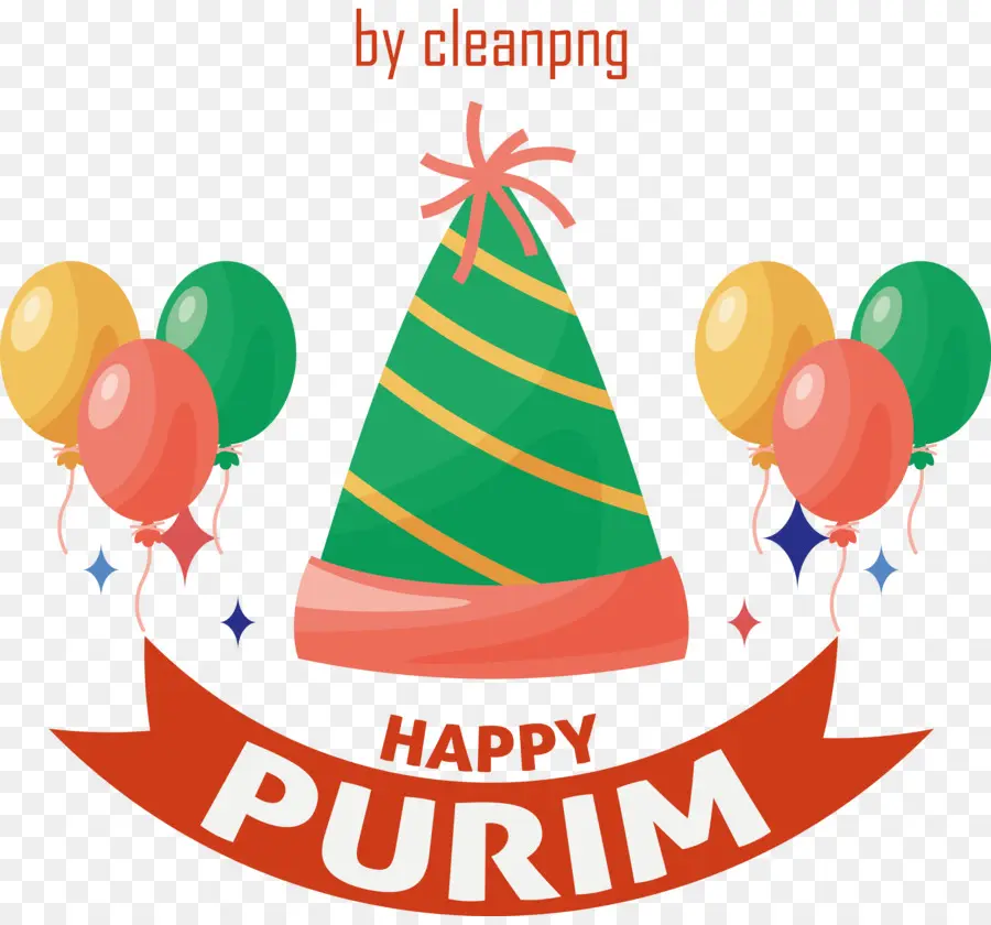 Purim，Sombrero De Fiesta PNG