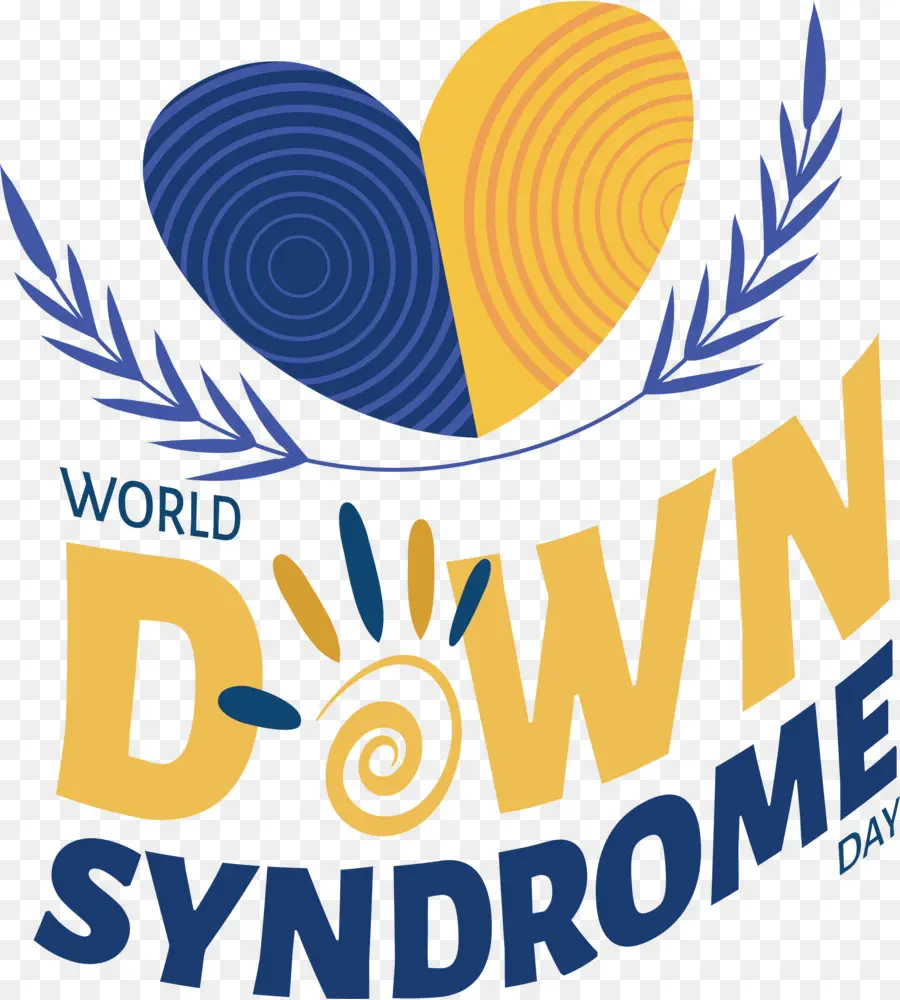 Día Mundial Del Síndrome De Down，Póster Del Día Del Síndrome Mundial De Down PNG