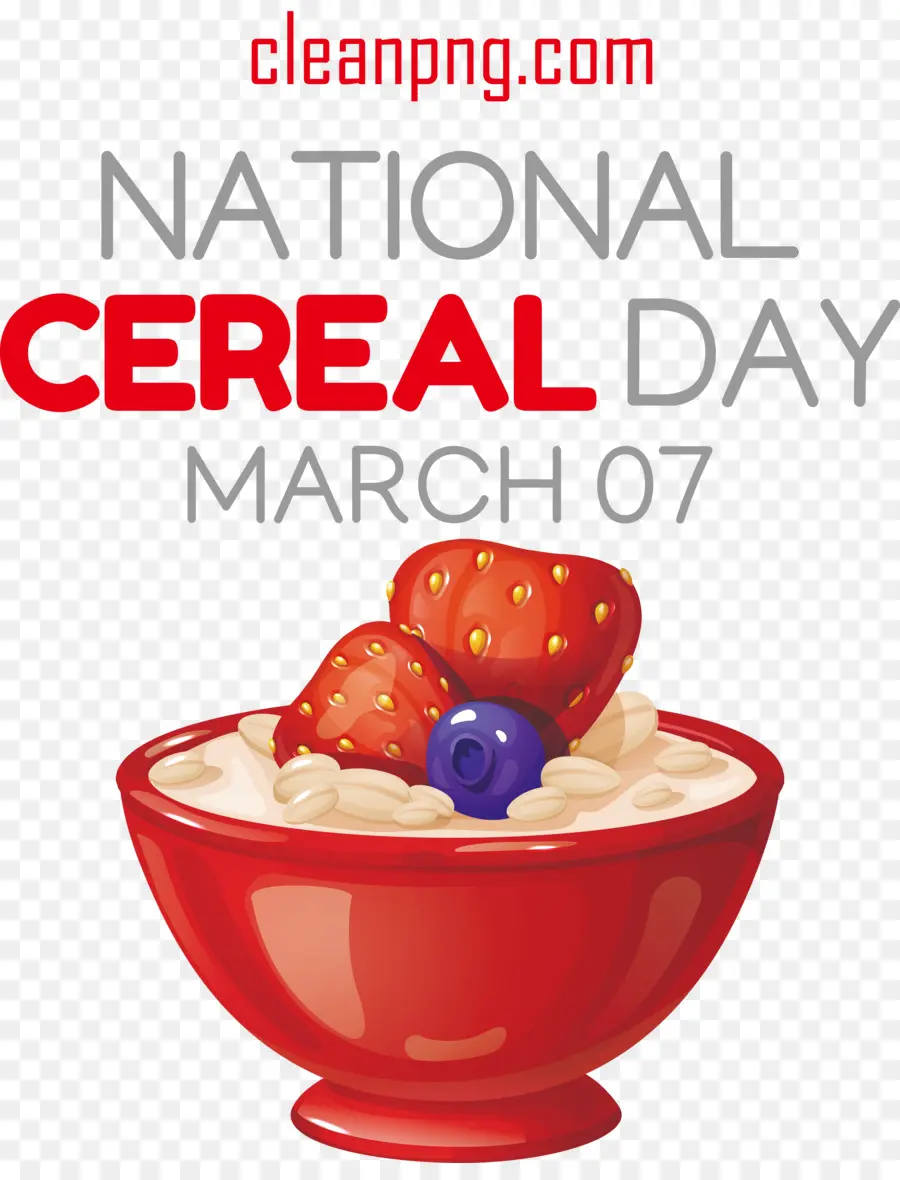 Nacional De Cereales Día，Día De Cereal PNG